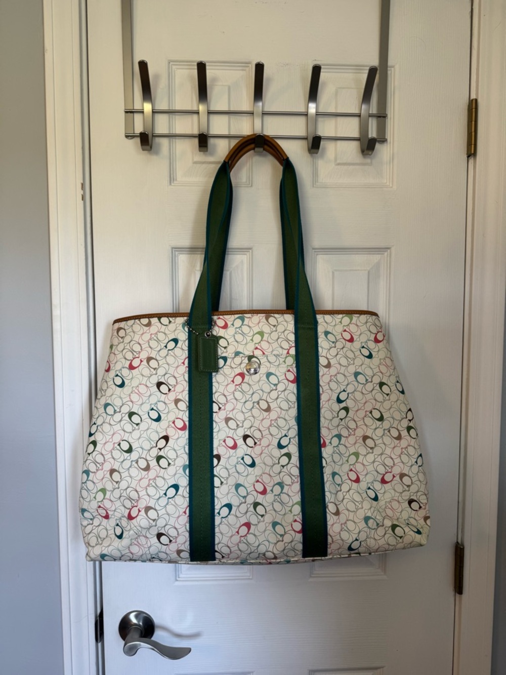 Coach Multicolor Tote - Picture 2 of 12